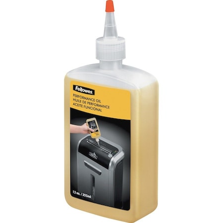 Fellowes 35250 - Lubricant, 12 oz, Bottle, Light Amber