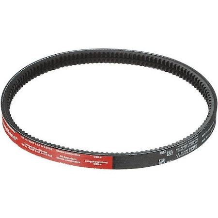 Gates 2/5VX1900 - Cogged V-Belt, Super HC Molded Notch Power Band Belts, 5 VX1900, 5 VX, Ethylene Elastomeric, 190 in, 1-5/16 in Top Width