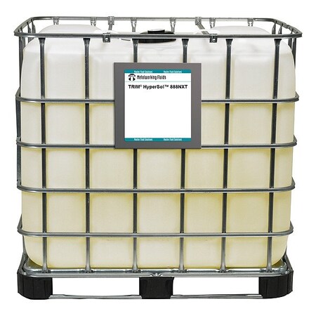 Trim HS888NXT-270G - Cutting Fluid, Hyper Sol 888 NXT, Synthetic, 270 gal, Tote, Golden Yellow