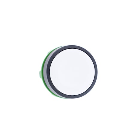 Schneider Electric ZB5AA1 - Push Button Operator, Flush, Momentary Action, Not Applicable Release, Non-Illuminated, White