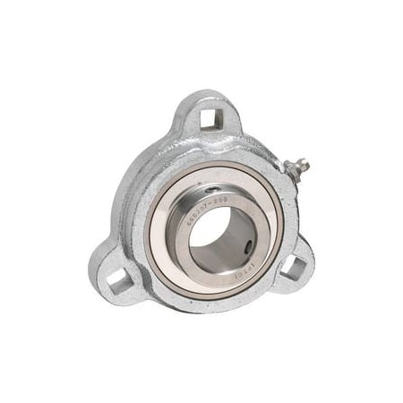 Iptci SSBSRFB204-20MM - 3-Bolt Flange Ball Bearing Mounted Unit