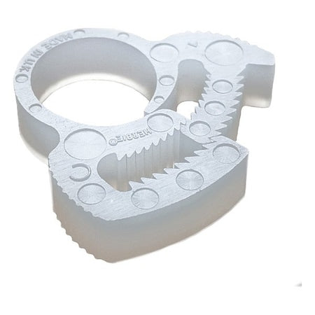 HC-66-PA66-N-534B - Snap-Plastic Hose Clamp,WHT,2.77"ID,PK5