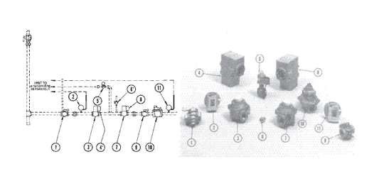 Weil Mclain 511-624-555 High Gas Pressure Switch for LGB Series 3 Boiler