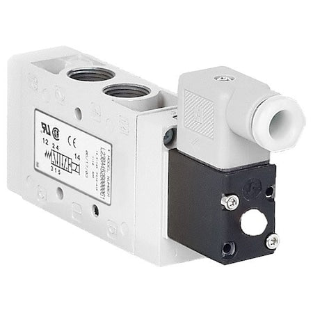 Aventics L22BA452B060T61 - Solenoid Air Con Valve,Four-Way,150 psi