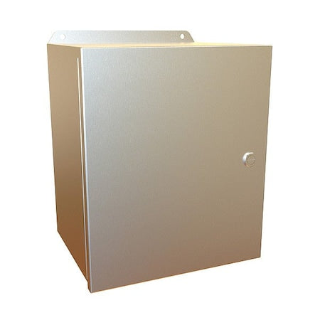 Hammond EJ12108SS - Latches Electrical Enclosure, 12 in H, 8 in D, 10 in W, 12, 13, 3 R, 4, 4 X, Stainless Steel