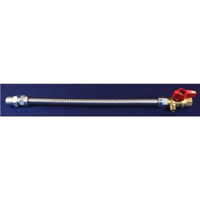 Weil-McLain 383500616 Flexible Gas Line Section and Shut-off Valve