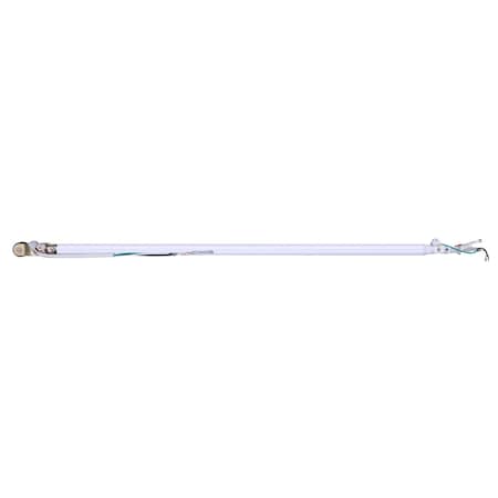 Canarm DCR36WR11 - Fan Downrod,White,Steel,1in Dia,36in L