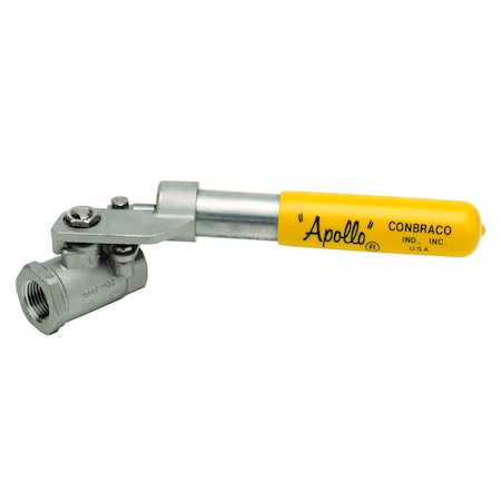 Apollo Valves 7650401A - 3/4" FNPT Stainless Steel Ball Valve Inline