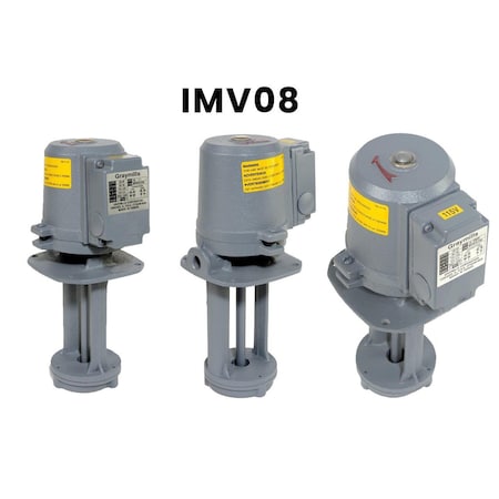 Graymills IMV08-F - Coolant Immersion Pump,1/8 HP,230/460 V