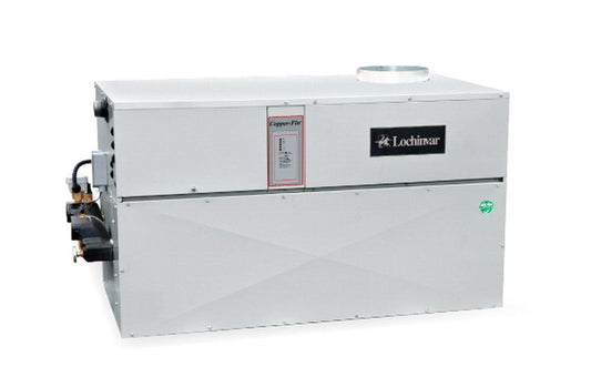 Lochinvar 100140876 Copper-Fin Lowboy 645 MBH Commercial Natural Gas Water Heater