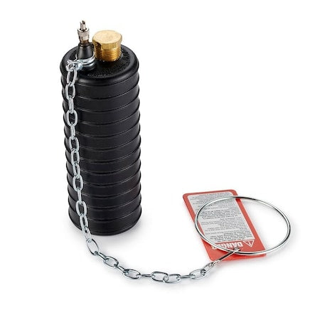 Cherne 262258 - Ball Plug,Ring&Chain,8"Deflate L