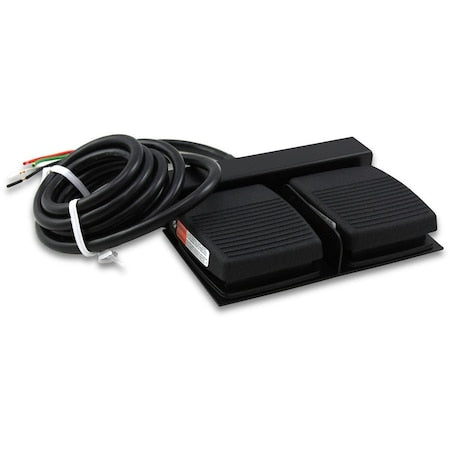 Linemaster 971-SM - Foot Switch, Black, SPDT, Momentary