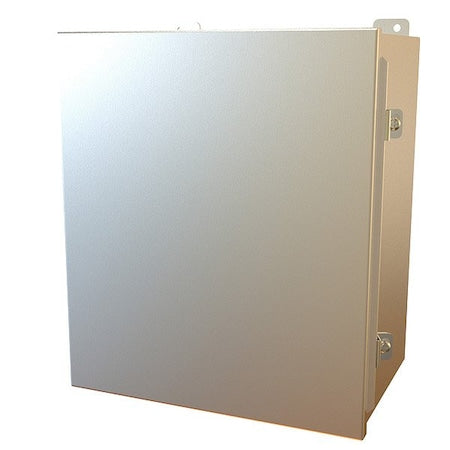 Hammond 1414N4PHSSM8 - Clamps Electrical Enclosure, 14 in H, 8 in D, 12 in W, 12, 13, 3 R, 4, 4 X, Stainless Steel