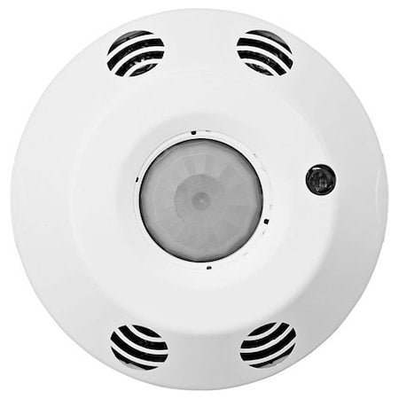 Leviton ACS20-DMW - Ceiling Mount Sensor, Photocell, Wireless, White, 2,000 sq ft, LED