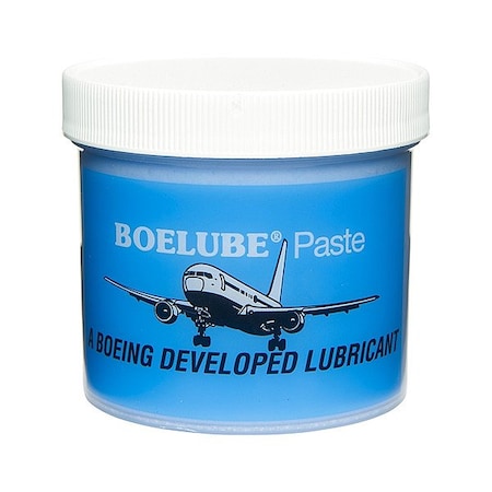 Boelube 70307-12 - Lubricant, 12 oz, Jar, Petroleum Base, Blue, BOELUBE Series