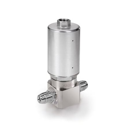 Ham-Let HM20-4VKC-GM4 - Actuated Valve,2 Port UCV,1/4 in,Swivel