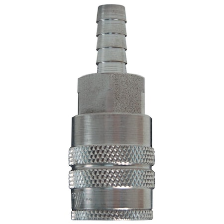 Dixon DC2645 - Quick Connect Coupler, Air Chief, 3/8 in Hose Barb x 1/2 in, Steel