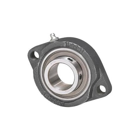 Iptci SBLF207-23G - 2-Bolt Flange Ball Bearing Mounted Unit