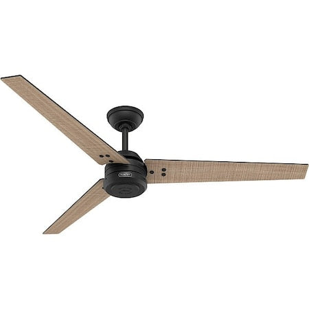 Hunter 52979 - Ceiling Fan,Black/Brown,60in Dia,3 Blade