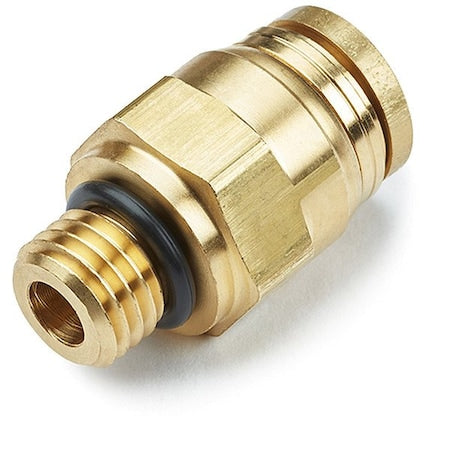 Parker 68PTC-6-MA22 - Composite DOT Push-to-Connect Fitting, Brass, Silver