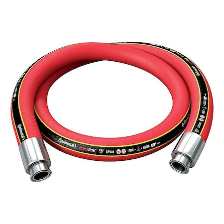 Continental DNK200-25TC - 2" X 25' RED DRINKLINE EPDM SS TC + TC