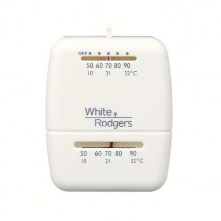 White-Rodgers 01C26 101S1 - Economy Mechanical Thermostats, 1 H, 1 C, 20/30 VAC