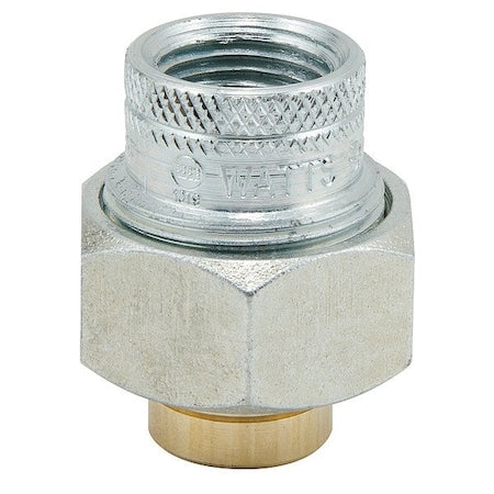 Watts LF4001E - 2" - Dielectric Straight,Steel Thrd2"Brass SOC