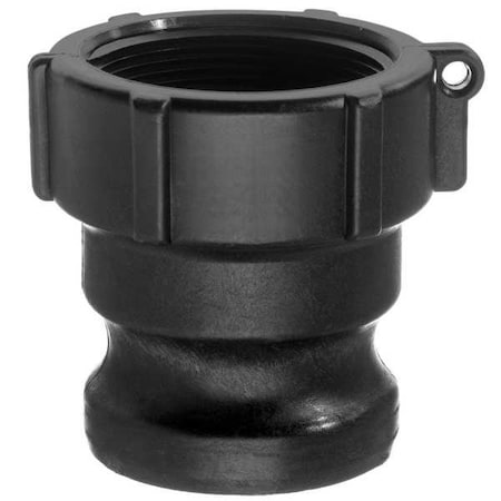 Usa Industrials BULK-CGF-357 - Cam/Groove Fitting,Plug,FNPT,2-3/4" L