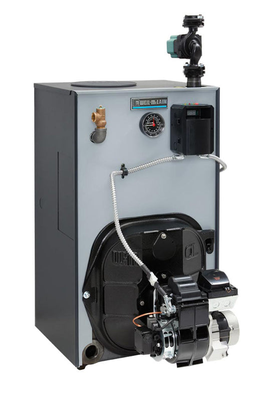 Weil-Mclain 386701029 WTGO-4 140,000 BTU Oil Fired Boiler with Taco 007e Circulator