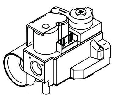 Lochinvar VAL3200 Gas Valve Assembly KBN151