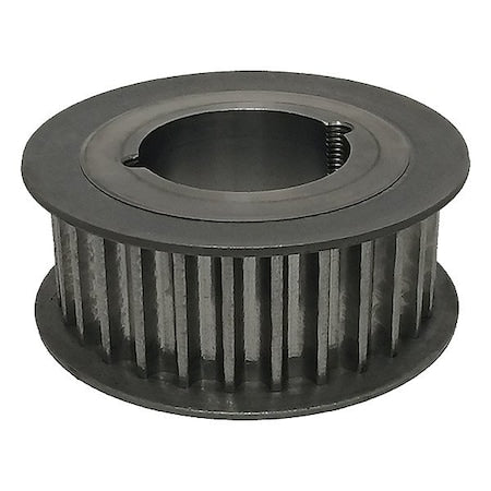 28-14P40-2012 - Timing Belt Pulley,Cast Iron,W21/8in