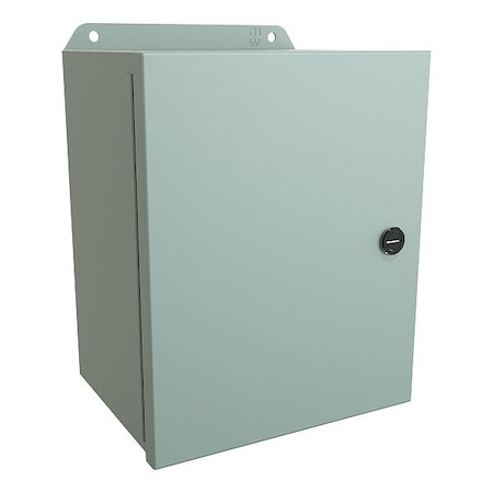 Hammond EJ1086 - Latches Electrical Enclosure, 10 in H, 6 in D, 8 in W, 12, 13, 3 R, 4, Steel