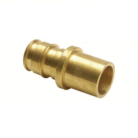 Uponor LF4501010 - Strt, Brass; Copper, Barbed 1", Cup 1"