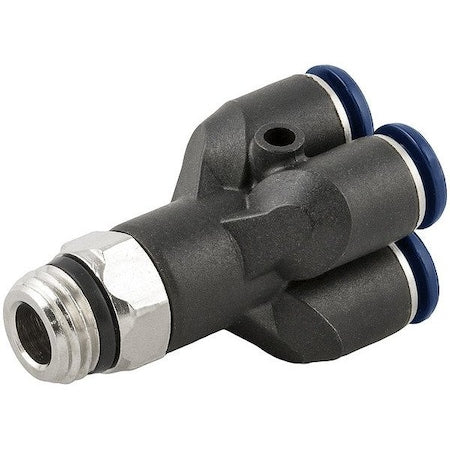 Aignep 85340-04-04 - Cross,Nylon,Push-Fit1/4",1/4",1/4",1/4"