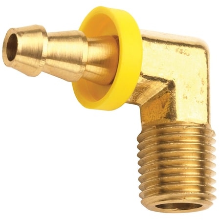 Dixon 2730606C - Push on Hose Fitting,3/8"x3/8",Barbx NPTF