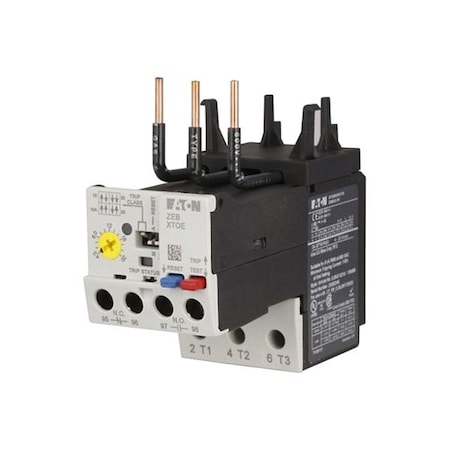Eaton XTOE1P6CGSS - Overload Relay, 1 NC/1 NO, 0.33 A Min current, 1.65 A Max current