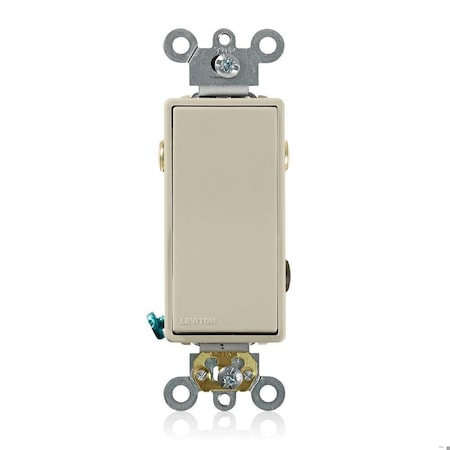 Leviton 5623-2I - Decora Plus Rocker 3-Way 20 A Ivory