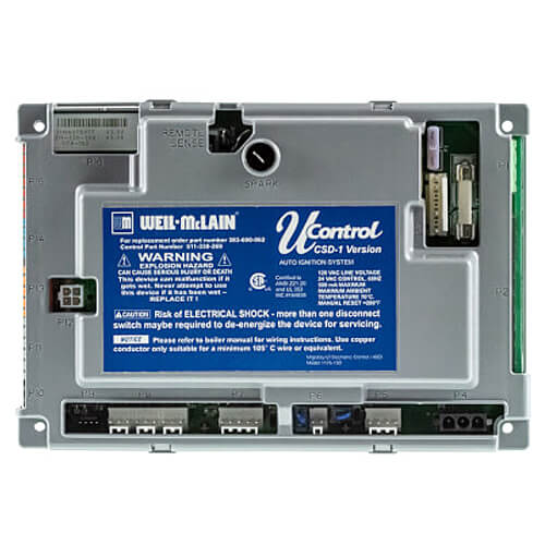 WEIL MCLAIN 383-600-062 Control Module with Circuit Board for Heating Systems