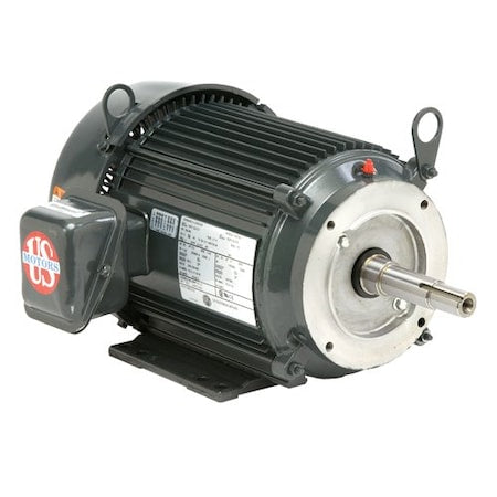 U.S. Motors UJ5P1DM - Motor, 3 PH, 5 HP, 3600, 208-230/460 V, TE JM