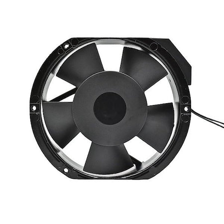 Dayton 852JP9 - Standard Oblong Axial Fan, 120 V AC, Cast Aluminum, 6 3/4 in W.