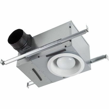 Broan-Nutone 744 - Ceiling Recessed Fan, 70 cfm cfm, 4 in Duct Dia., 120 V AC, With Light