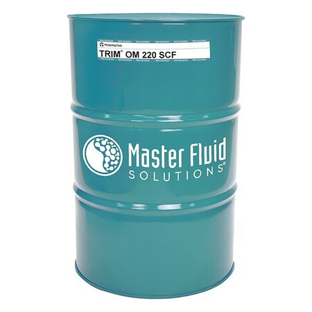 Trim OM220SCF-54G - Cutting Oil, OM220 SCF, Straight Oil, 54 gal, Drum, Clear to Pale Yellow