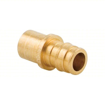 Uponor LF4515050 - Strt,Brass;Copper,Barbed1/2",Cup1/2"