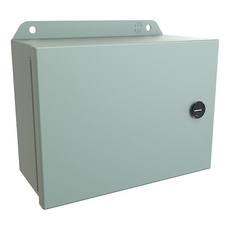 Hammond EJ683 - Latches Electrical Enclosure, 6 in H, 4 in D, 8 in W, 12, 13, 3 R, 4, Steel
