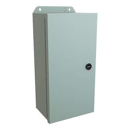 Hammond EJ1264 - Latches Electrical Enclosure, 12 in H, 4 in D, 6 in W, 12, 13, 3 R, 4, Steel