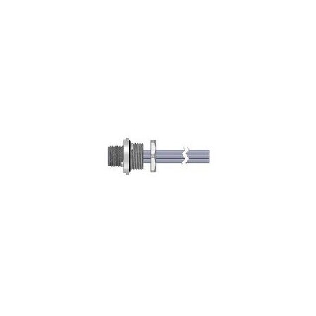 Remke E04AB0010P - Receptacle,Etherlink M12,M,4 P,1 ft. PG9