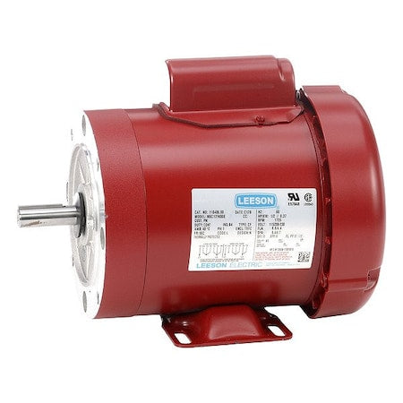 Leeson 116486.00 - Farm Duty Motor, Capacitor-Start, 1/2 HP, 115/230 V AC, 1,725 Nameplate RPM, 56 C Frame