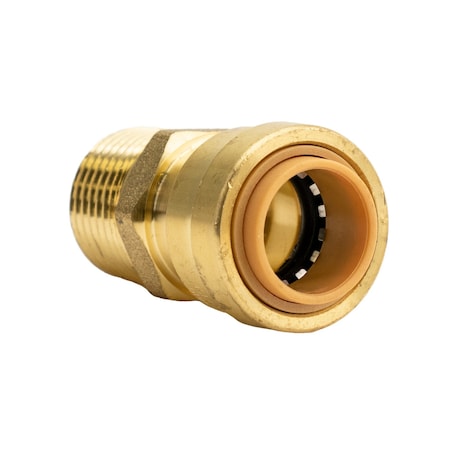 LF812MR - Male Push-to-Connect Adapter, Brass, Not Applicable