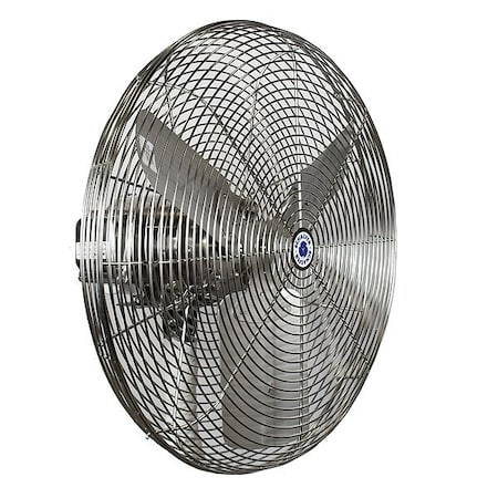 Schaefer 24CFO-EWDS - Fan Head,24in Dia,Stainless Steel,Silver