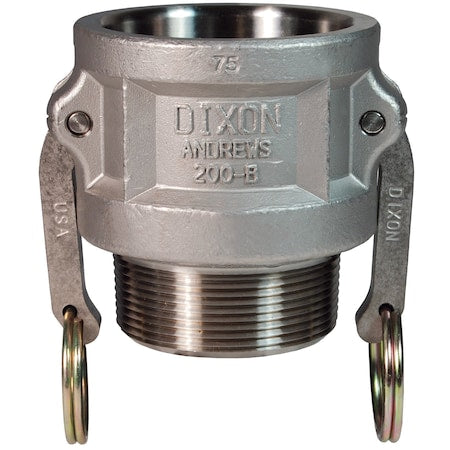 Dixon 100-B-SS - Cam and Groove Coupler x MNPT,1",SS